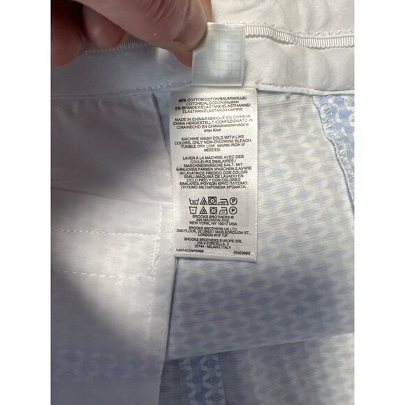 Brooks Brothers Women's Printed Straight Leg Pants Size 8 - Picture 6 of 11